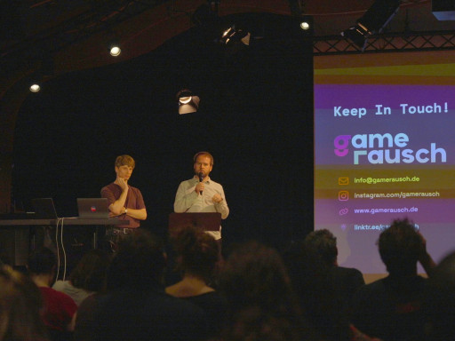 Présentation de GAMERAUSCH au JazzHall © Futura Cinema