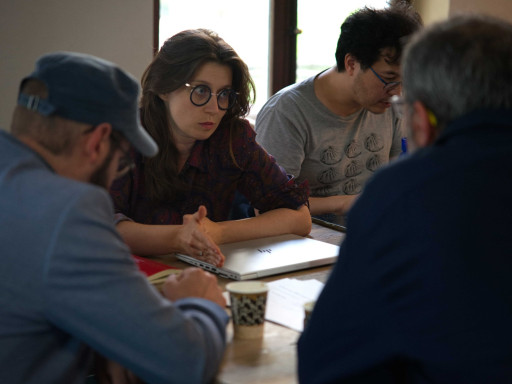 Working session © Théo Sixou