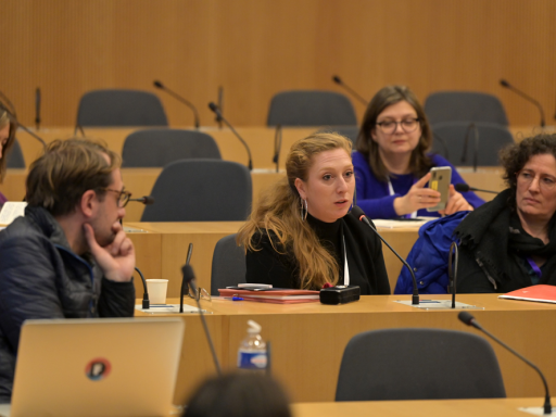 Echanges entre participant·e·s Futur@Cinema @Rémi Boissau