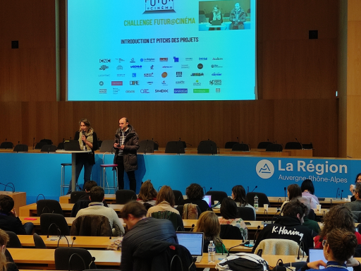 Accueil participant·e·s Futur@Cinema @Béatrice Carreto