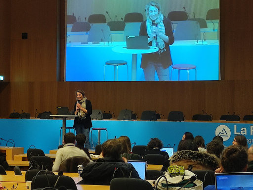 Accueil participant·e·s Futur@Cinema @Béatrice Carreto