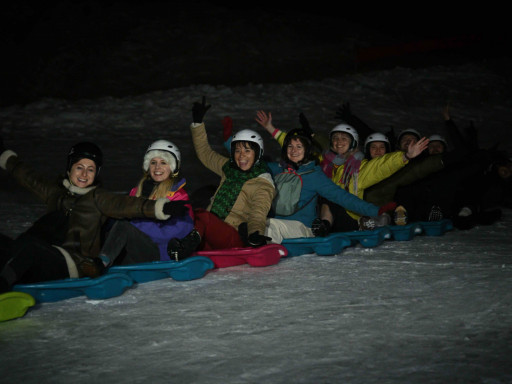 Descente en luge ©Claire Nicol